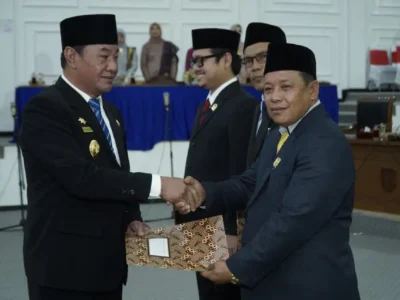 Pengucapan Sumpah dan Janji Pimpinan DPRD Kabupaten Kepahiang Periode 2024-2029