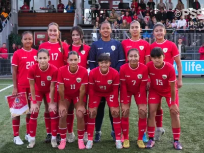 Squad Timnas Wanita Indonesia. Foto, PSSI