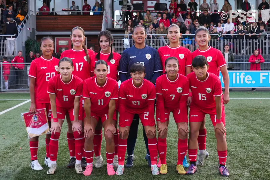 Squad Timnas Wanita Indonesia. Foto, PSSI